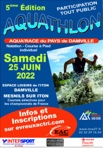 Affiche Aquathlon 2022